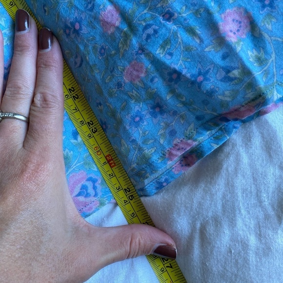 Spell Women’s Dolly Blouse in Dusty Blue Size XXS Floral BOHO Romantic Top - Picture 6 of 7